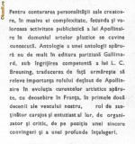 G Apollinaire - De la Ingres la Picasso . Cronici de arta
