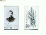 A FOTO CABINET 29 Tanara - Hv.Perckhammer - Meran 1900