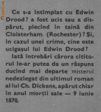 Charles Dickens- Misterul lui Edwin Drood, 1970