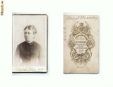 A FOTO CABINET 77 Striegl Anna 1887 -Foto Liederhoffer Vilmos