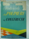 Materiale din polimeri in constructii