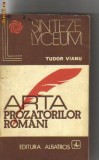 Tudor Vianu - Arta prozatorilor romani