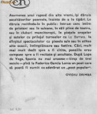Ovidiu Drimba - Federico Garcia Lorca - rapsodul