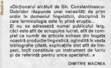 Gh Constantinescu - Mic dictionar de terminologie lingvistica