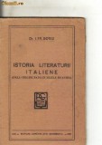 I Fr Botez - Istoria literaturii italiene