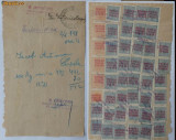 Cumpara ieftin Factura , 1948 , 46 timbre , supratipare