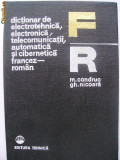 M. Condruc, Gh. Nicoara - Dictionar de electrotehnica, electronica, ... (FR-RO)