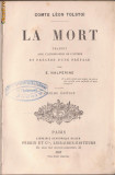 Comte Leon Tolstoi / LA MORT (editie 1887, Paris)