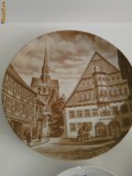 Farfurie DECO - sepia (suvenir Germania)