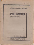 Paul Constant / ZUGRAVELI (1935,Craiova)