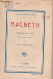 W.Shakespeare / MACBETH (1925,trad.M.Dragomirescu)