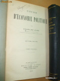 Ch. Gie, Economie politique, 2 tomes, 1923