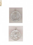 AC 126 Medalie veche Marturie de Botez Catolica 1935