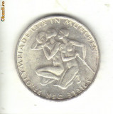 Bnk mnd Germania FRG 10 marci 1972 D , km132, argint,olimpiada, Europa