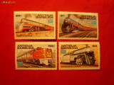 Serie- Locomotive- Antigua si Barbuda ,4 valori
