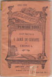 I.Neculce / O sama de cuvinte si Cronica- (ed.cca 1920 (Biblioteca pentru Toti)