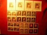 Serie(6x4 val.)+ 4 Colite -Reproduceri de Arta I
