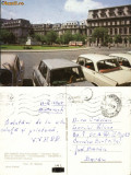 Carte postala ilustrata Piata Universitatii,Bucuresti