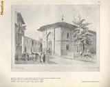Plansa - Biserica Grecilor- repro Raffet-1837