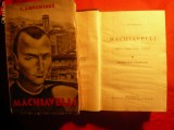 C.ANTONIADE - MACHIAVELLI ,vol.1+2 , 1932-1934