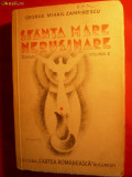 G.MIHAIL ZAMFIRESCU - Sfanta Mare Nerusinare - 1935-vol.2