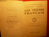 Manual L.Hachette ed. 1927 -&amp;quot;Textes Francais - sec XVI-XVII