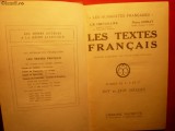 Manual L.Hachette ed. 1927 -&amp;quot;Textes Francais - sec XVI-XVII