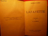 LAFAYETTE - de ANDREAS LATZKO - ed. 1939