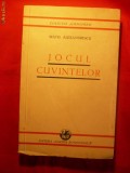 MATEI ALEXANDRESCU - JOCUL CUVINTELOR -POEME-1939