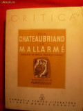 De la CHATEAUBRIAND la MALLARME - Antologie -ed. 1938