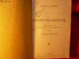 VASILE CONTA - OPERE FILOZOFICE - 1923