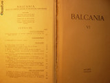 BALCANIA vol6 ,1944 - Revista Inst. de Studii Balcanice