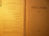 BALCANIA vol6 ,1944 - Revista Inst. de Studii Balcanice