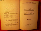 DD PATRASCANU - UN PRANZ DE GALA - 1928- Prima Ed.