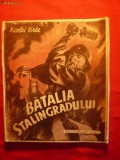 39. NICOLAI VIRTA - BATALIA STALINGRADULUI - 1949 SCENARIU LITERAR, 168 PAG., PORTRET STALIN VOL. OMAGIAL - 70 ANI STALIN