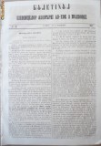 Cumpara ieftin Buletinul sedintelor Adunarii Ad - hoc a Moldovei , nr. 10 , 1857