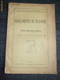 Regulament de Transport Caile Ferate Germane-iunie-1893