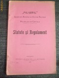 Statut-Soc. FULGER- Birjarilor din Capitala-1907