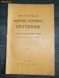 Statut-Soc. Economice INVIEREA-Calarasii Vechi-Ialomita-1902