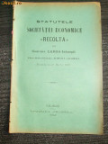 Statut-Cercul Comercial RECOLTA-Larga-Ialomita-1902