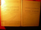 Studii si Referate Istoria Romaniei- vol1+2 ,ed. 1954 HARTI , SCHEME , TABELE