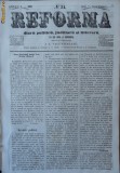 Cumpara ieftin Reforma , ziar politicu , juditiaru si litteraru , an 1, nr. 24 , 1859