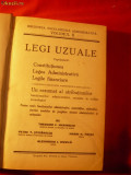 Legi Uzuale -Constitutiunea ,L.Administr.L.Financiare- ed. 1938