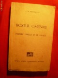 E.M.BRANCOVICI - ROSTUL OMENIRII - 1942