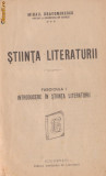 Mihail Dragomirescu / Stiinta Literaturii (editie interbelica)