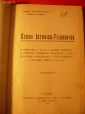 Ioan Petrovici - STUDII ISTORICO- FILOZOFICE - 1925
