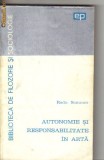 Radu Sommer - Autonomie si responsabilitate in arta