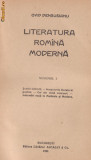 O.Densusianu / Literatura romana moderna (3 vol. - 1920)