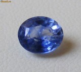 &gt;&gt; SAFIR NATURAL ALBASTRU SUPERB 7,6 x 6 mm - de - 1,61 ct.