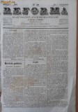 Cumpara ieftin Reforma , ziar politicu , juditiaru si litteraru , an 1, nr. 12 , 1859